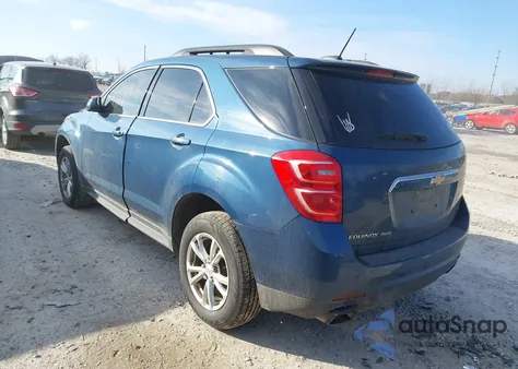 2017 Chevrolet Equinox Lt из США, поврежденный, VIN 2GNFLFE32H6205207